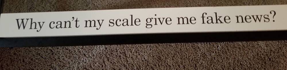 Wooden sign from Hallmark
